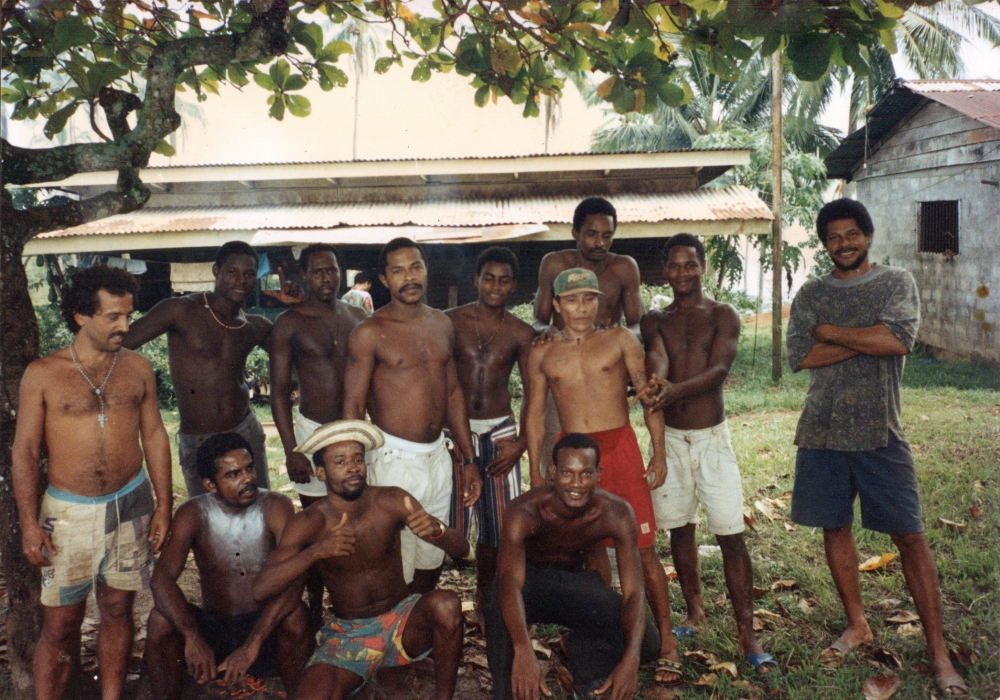 Coiba's past happy inmates. Great place to spend time , if you must be imprisoned